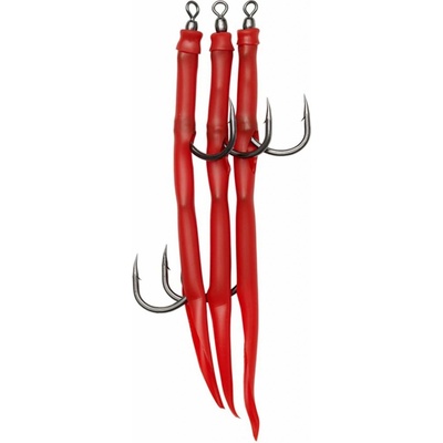 Kinetic Rubber Makk Pro Red 3ks