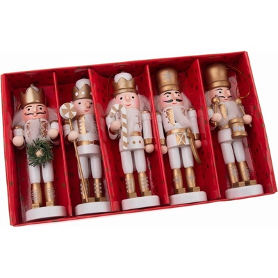 Dakls Дървени Коледни украси в комплект 4 бр. 12, 5 cm - Dakls (GAS2419)