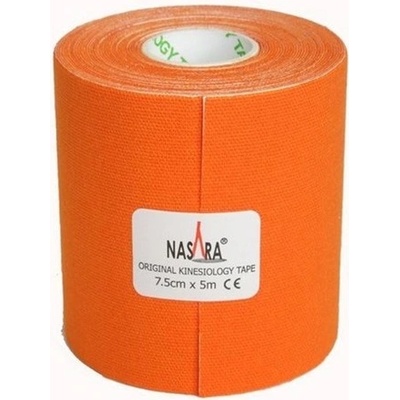 Nasara tejp oranžová 7,5 cm x 5 m