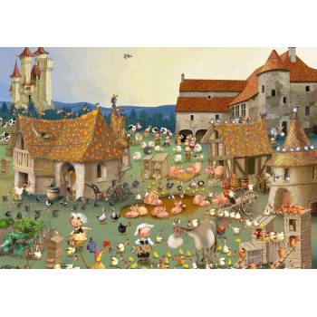 Image 1 of Grafika - Puzzle François Ruyer : Farm 1000 - 1 000 piese
