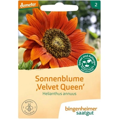 Bingenheimer Demeter semínka Slunečnice Velvet Queen 5 g bio BIO VEGAN DEMETER Množství: 1 ks