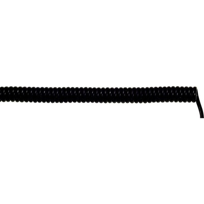 Lapp 73220231 spirálový kabel UNITRONIC® SPIRAL200 mm 800 mm 12 x 0.14 mm² černá1 ks