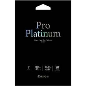 Canon Photo Paper Pro Platinum 2768B013, 300 g/m2, 10x15cm, 20 бр. , гланциран, бял, фотохартия (2768B013)