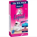 Vitakraft Cat Liquid Snack multipack losos a pečeň 16 x 15 g