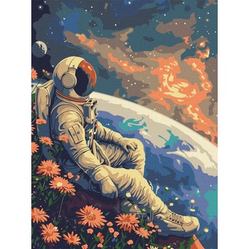 Ideyka Maľovanie podľa čísel Galaktický odpočinok art_selena_ua 30 x 40 cm