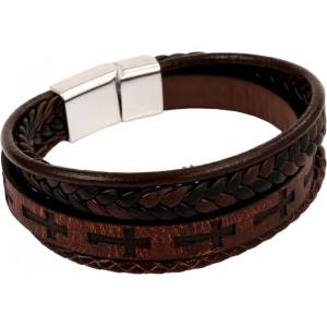 HARAHU Гривна mu-33308 - Кафява / 21см kp33308