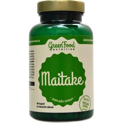 GreenFood Shiitake Extract kapsuly na podporu ochrany buniek pred oxidačným stresom 90 kapsúl