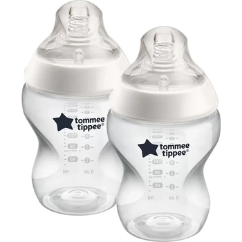 Image 1 of Tommee Tippee Комплект шишета Tommee Tippee - Easi Vent, 260 ml, с биберон 1 капка, 2 броя (TT.0022)