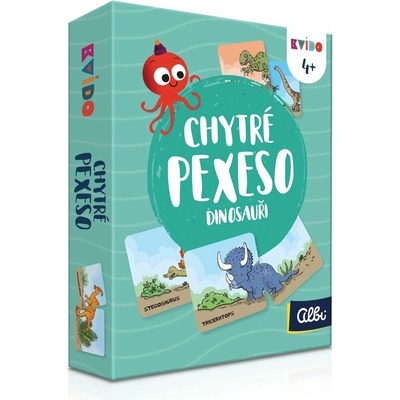 Albi Kvído Chytré pexeso 2 Dinosaury