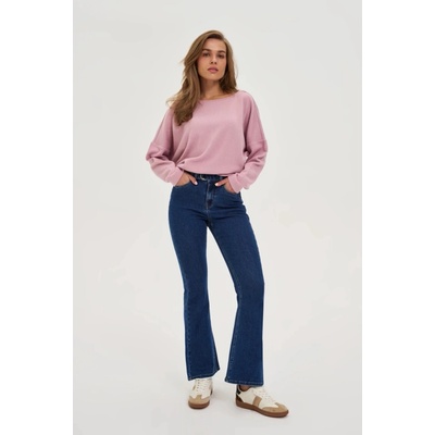 Marisse WOMEN'S JEANS Z-JE-4800 NAVY růžová modrá