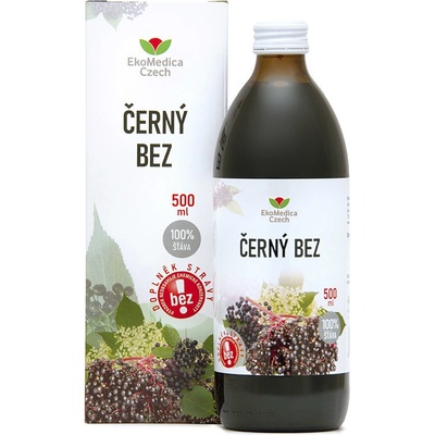 EkoMedica Czech Černý bez 0,5 l