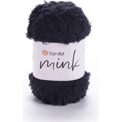 Yarn Art příze Mink 346 černá