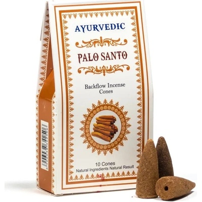 Ájurvédský vonný kužel Palo Santo 10 ks – Zboží Dáma Ájurvédský vonný kužel Palo Santo 10 ks – Zboží Dáma