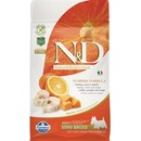 N&D Grain Free Pumpkin DOG Adult Mini Codfish & Orange 7 kg