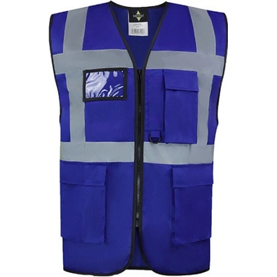 Korntex Hamburg Multifunkčná reflexná vesta KX810 Royal Blue