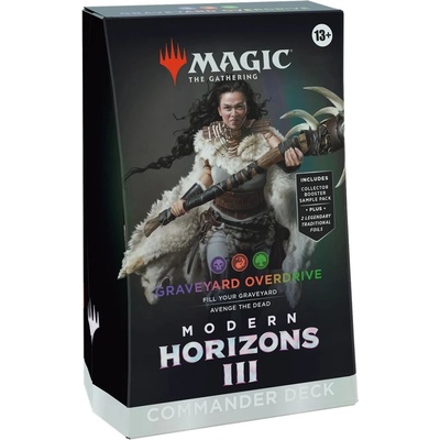 Magic the Gathering Magic The Gathering: Modern Horizons 3 Commander Deck - Graveyard Overdrive (BGMT0001097N)
