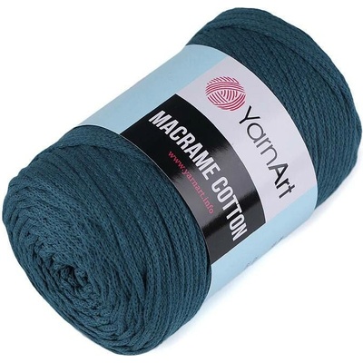 Stoklasa Pletací příze Macrame Cotton 250 g Balení: 1 ks, Varianta: 27 (789) petrolejová 27 (789) petrolejová