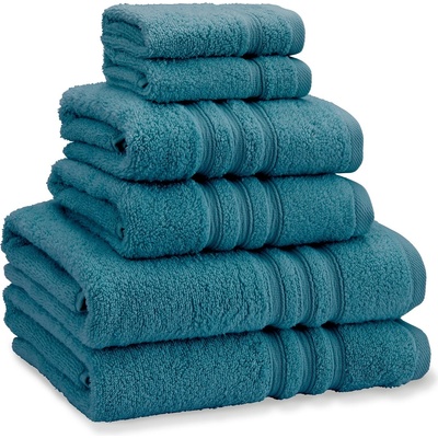 Catherine Lansfield Хавлиена кърпа Catherine Lansfield Zero Twist Cotton 6 Piece Towel Bale Set - Teal Green