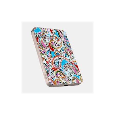 Sentio Powerbank with Wireless Charging PD 5000 mAh 1 Port 22.5W Paisley Floral