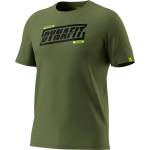 Dynafit Мъжка тениска Dynafit Graphic Co T-Shirt - Military Green / Tabloid - размер XXL (217-0300-0315)