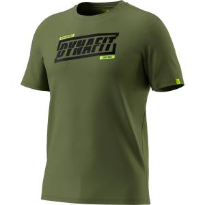 Dynafit Мъжка тениска Dynafit Graphic Co T-Shirt - Military Green / Tabloid - размер XXL (217-0300-0315)