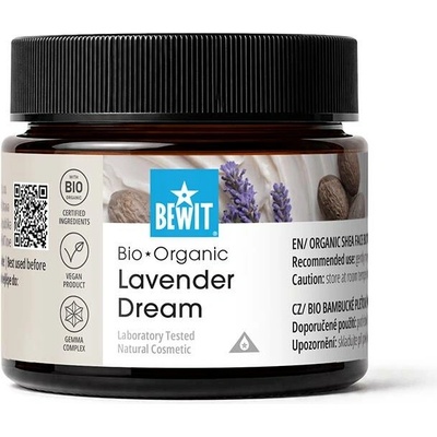 Bewit Lavender Dream Bambucké tělové máslo s levandulí a heřmánkem BIO 100 ml