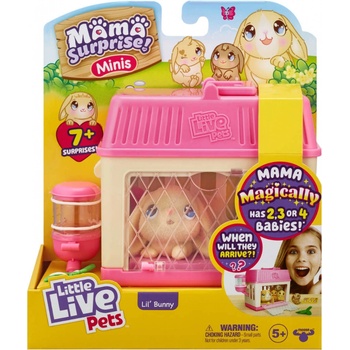 Moose Toys Little Live Pet Mama Surprise Mini Speelfigure Konijn