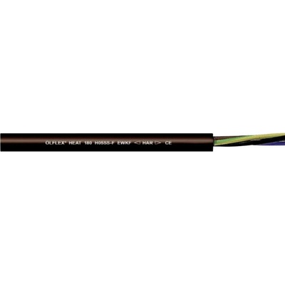 Lapp ÖLFLEX® HEAT 180 H05SS-F EWKF 469103/1000 vysokoteplotný kábel 4 G 1.5 mm² 1000 m čierna