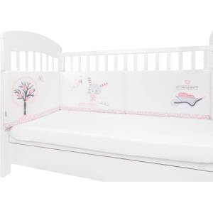 Kikka boo Обиколник с дунапрен Pink Bunny 210см (41101080049)