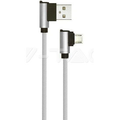 V-tac VT-5361 Micro USB na USB - 2,4 A rýchle nabíjanie, 1m, zlatý