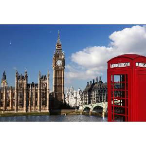 DIMEX ART Флизелинов фототапет биг бен в лондон 375 x 250 см