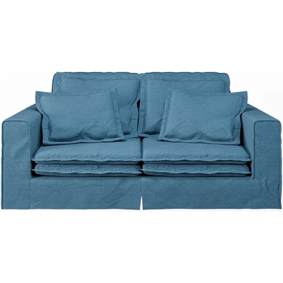 ROPEZ Син диван 196 cm Nora - Ropez (Nora Bis tk. Crown 14)