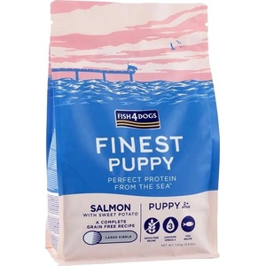 Fish4Dogs finest Папийон Сьомга голям 6 кг
