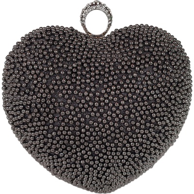 Абитуриентска чанта с перли - сърце