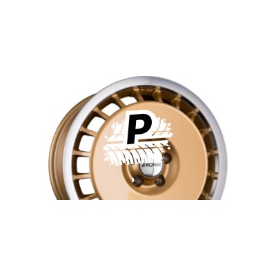 RONAL R50 7,5x16 5x100 ET38 racing gold polished