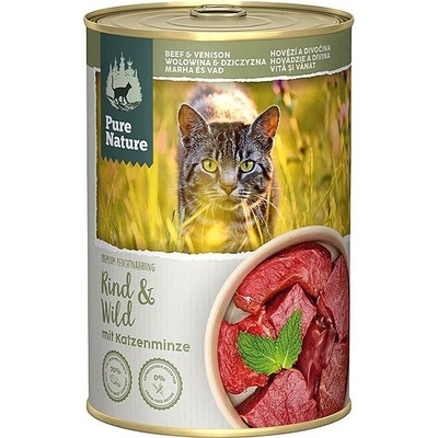 Pure Nature Cat Adult Hovädzia a Zverina 400 g