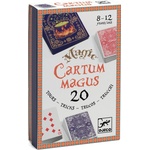 DJECO Комплект за фокуси Djeco - Cartum Magus, 20 магически трика с карти (DJ09961)
