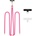 Tech-Protect Универсален ремък 75 см за смартфон от Tech-Protect C7S Rope Crossbody - Hot Pink / Gold (5906302375745)
