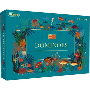 Gibsons Настолна игра The Art File: Dominoes - Семейна (G9046)
