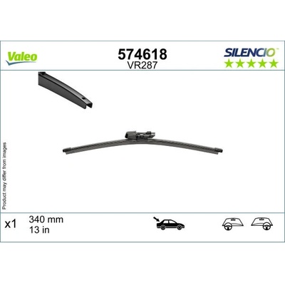 Valeo Zadní stěrač VR287 340 mm 574618