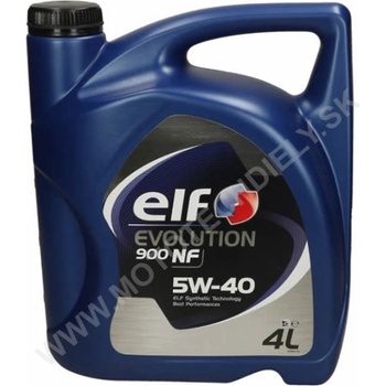 Elf Evolution 900 NF 5W-40 4 l