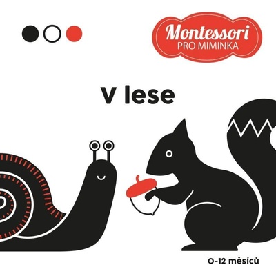 V lese Kontrastní leporelo