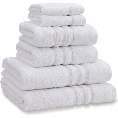 Catherine Lansfield Хавлиена кърпа Catherine Lansfield Zero Twist Cotton 6 Piece Towel Bale Set - White
