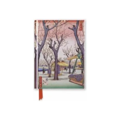 Flame Tree Publishing Hiroshige: Plum Garden (Foiled Pocket Journal) | Flame Tree Studio
