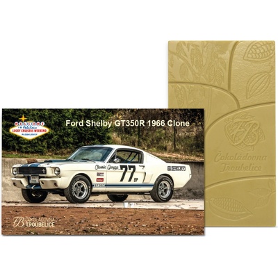 Čokoládovna Troubelice "Ford Shelby GT350R Clone", bílá 40% 45 g