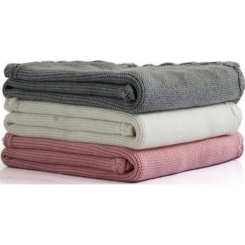 PETITE&MARS Detská Deka Harmony Cute White