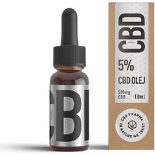 CBD Pharma konopný olej 5 % 10 ml