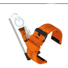 RhinoTech řemínek pro Garmin QuickFit silikonový outdoor 26mm oranžový RTSS-023-OR