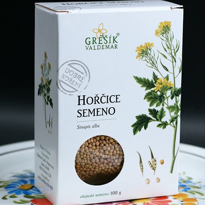 Grešík Hořčice semeno 100 g – Zboží Dáma