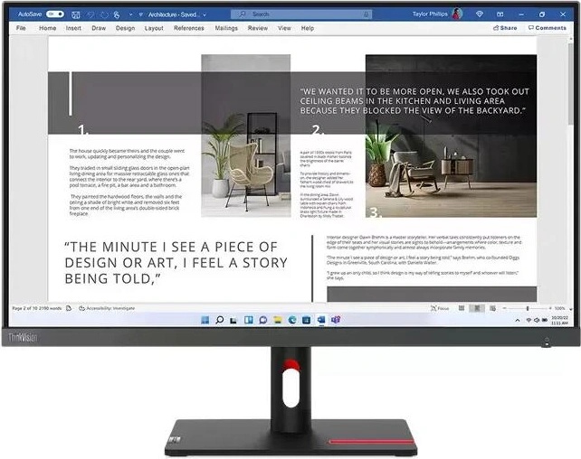Lenovo ThinkVision S27i-30